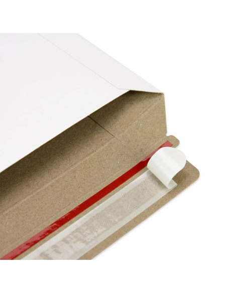 Koperta kartonowa B4 330x240 mm biała – komplet 50 szt.